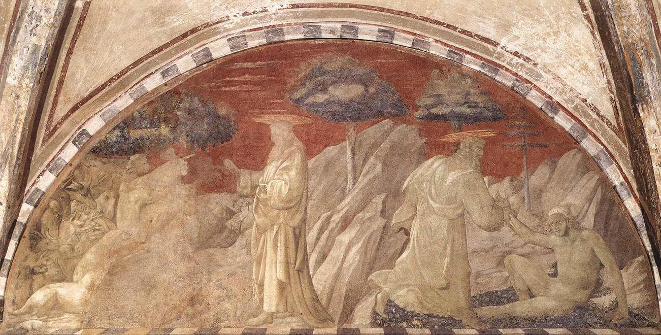 Creazione degli animali e di Adamo - Santa Maria Novella, Firenze